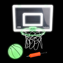 Glow In The Dark Over The Door Basketball Set - Kids Toys