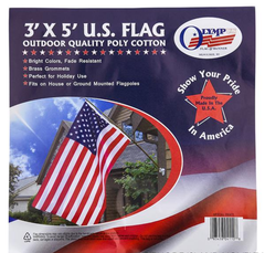 3' x 5' US POLY COTTON FLAG LLB kids toys