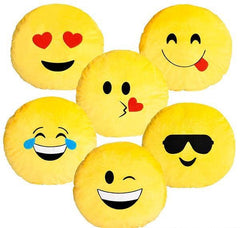 18" EMOTICON PILLOW LLB Plush Toys