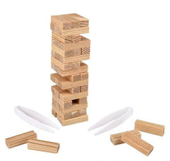 MINI TUMBLING TOWERS GAME 3.75" LLB Blocks -kids Baby