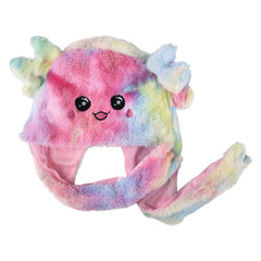 Tie Dye Axolotl Popping Ear Light-Up Hat