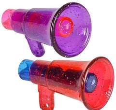 GLITTER MEGAPHONE WHISTLE LLB kids toys