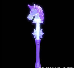 15" LIGHT-UP UNICORN WAND W/SOUND LLB Light-up Toys