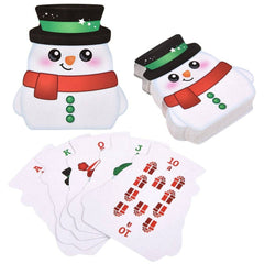 3" Snowman Playing Cards LLB Playing Cards