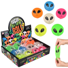 2.4" Squeezy Alien Sugar Ball LLB kids toys