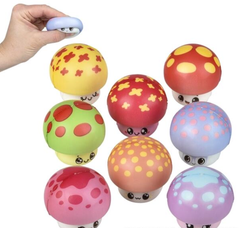 2" MICRO SQUISH MUSHROOM ASSORTMENT LLB Squishy Toys