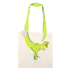 16" DINO TAIL ECO-FRIENDLY CANVAS BAG LLB kids Toys