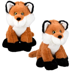 Sitting Fox 11in Plush Toy