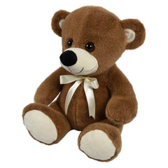 12" Sitting Mink Bear - LLB Plush