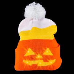 Light-Up Candy Corn Beanie Hat- LLB Toys