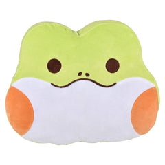 16" Kawaii Frog Plush Pillow- LLB Toys