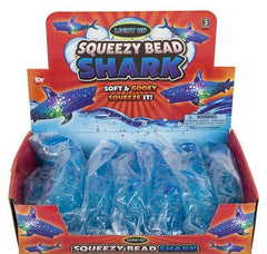 7.5" LIGHT-UP SQUEEZY BEAD SHARK LLB Light-up Toys