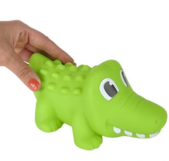 RUBBER ANIMAL WITH SOUND MIX 6-9" LLB kids toys