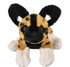 8" ECO POUNCE PAL AFRICAN WILD DOG LLB Plush Toys