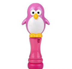 8" PENGUIN LIGHT-UP BUBBLE WAND LLB Light-up Toys