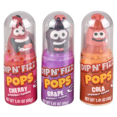 Dip N'Fizz Bottle Pops- LLB Candy