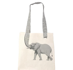 16" ELEPHANT TAIL ECO-FRIENDLY CANVAS BAG LLB kids toys