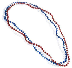 33" 7MM PATRIOTIC BEADS LLB kids toys