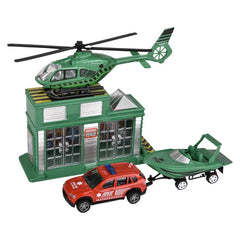 Dinosaur Die Cast Rescue Center - LLB Toys