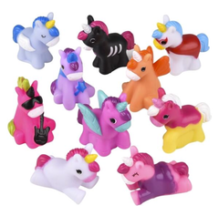 2" RUBBER UNICORN ASSORTMENT LLB kids toys