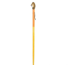 48" WOODEN LION WALKING STICK LLB kids toys