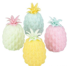 SQUISH AND STRETCH PINEAPPLE 4.33" LLB Squishy Toys