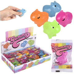 1.5" Gummy Capybara Character LLB Squishy Toys