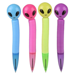 8.5" Pop Tube Alien Pen 12ct