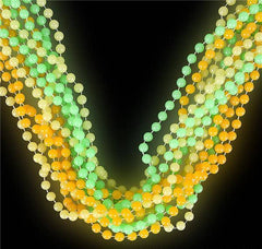 33" 7.5 MM GLOW IN THE DARK BEADS LLB kids toys