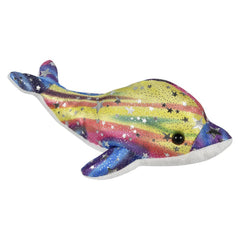 8" Sparkle Dolphin Plush