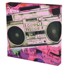 12" Boombox Wall Art Wireless Speaker - LLB Toys