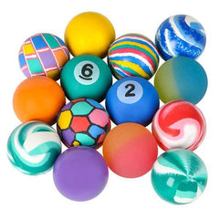 45mm 1.75" HI BOUNCE BALL MIX 50PCS/UN LLB kids toys