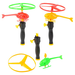 5" Rip Cord Flying Helicopter LLB kids toys