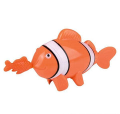 7" PULL-STRING CLOWNFISH BATH TOY LLB kids toys