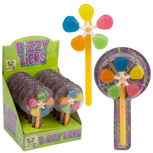 Dizzy Licks Spinning Lollipop- LLB Candy