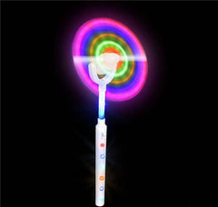 15" LIGHT-UP WHITE SWIVEL SPINNER WAND LLB Light-up Toys