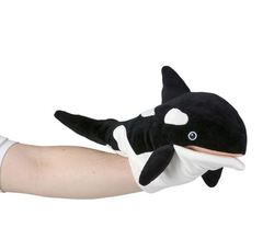 15" OCEAN SAFE ORCA PUPPET LLB Plush Toys