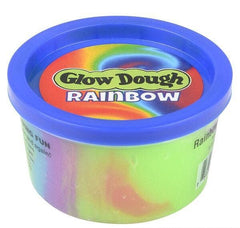 RAINBOW GLOW DOUGH 4OZ (36PCS/CASE) TM LLB kids toys