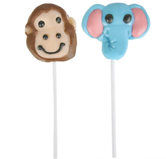 2" ZOO ANIMAL LOLLIPOP LLB kids toys