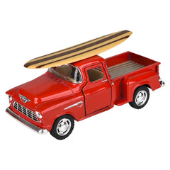 1955 Chevy Stepside Pick-Up W/surfboard - Kids Toy