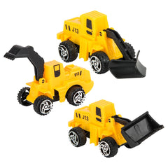 2" PULL BACK CONSTRUCTION TRUCK LLB Car Toys