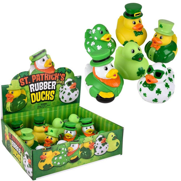 St. Patrick's Day Rubber Duckies 3.5