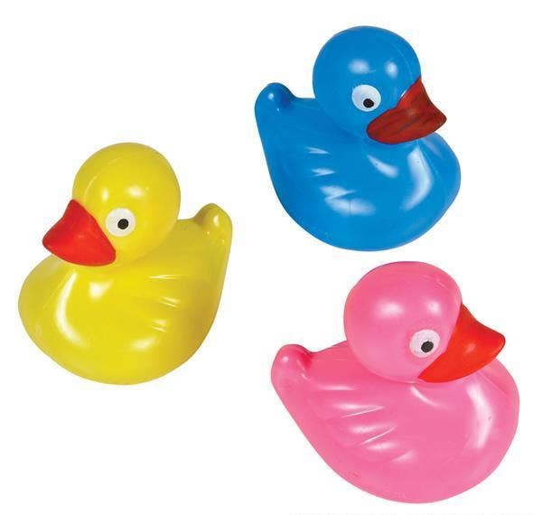 FLOATING PLASTIC DUCKS LLB kids toys