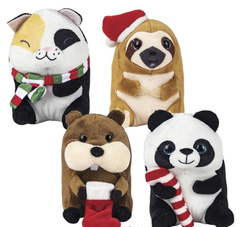 5" BELLY BUDDIES CHRISTMAS ASSORTMENT LLB Plush Toys