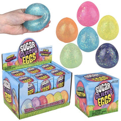 2.5" Squeezy Sugar Eggs Toy