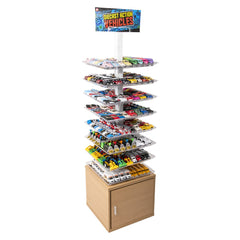 DISPLAY STAND AND VEHICLE BUNDLE LLB Car Toys