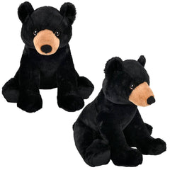 14" Black Bear Plush