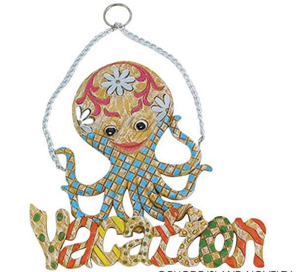 METAL OCTOPUS SIGN LLB kids toys