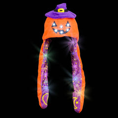 Halloween Jack O Lantern Popping Ear Light-Up Hat - LLB Toys