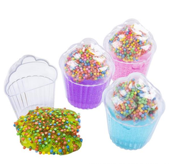 3.25" SPRINKLE CUPCAKE PUTTY LLB Slime & Putty